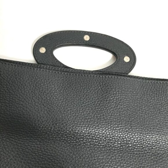 Auth LOUIS VUITTON M48811 portfolio 2WAY Hand Bag Clutch Taurillon Clemence Leat - Picture 13 of 14